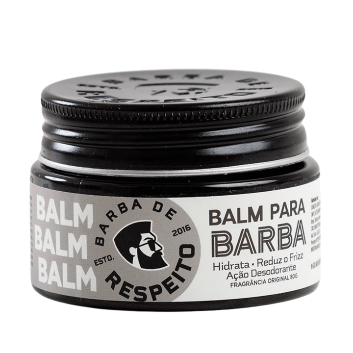 Balm para Barba - Controle do Frizz - Premium 80g - Barba de Respeito