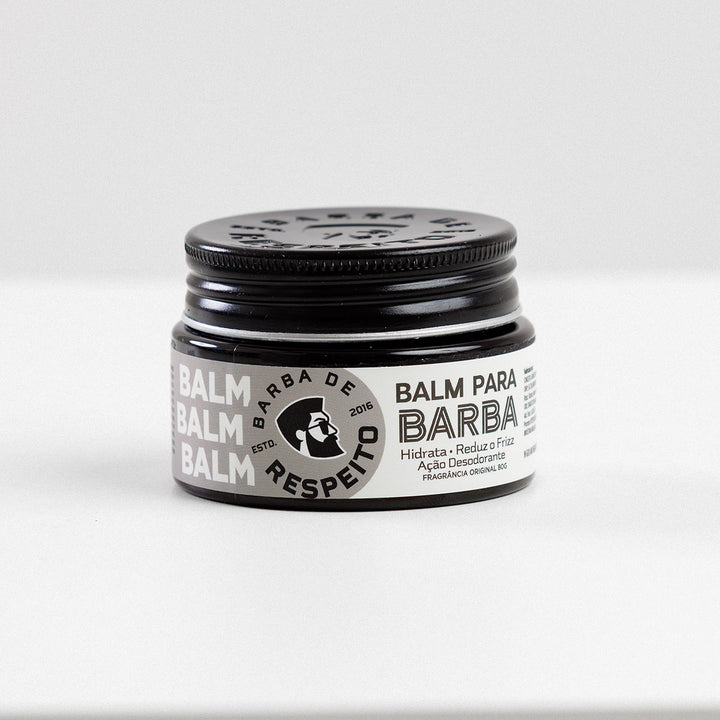 Balm para Barba - Controle do Frizz - Premium 80g - Barba de Respeito