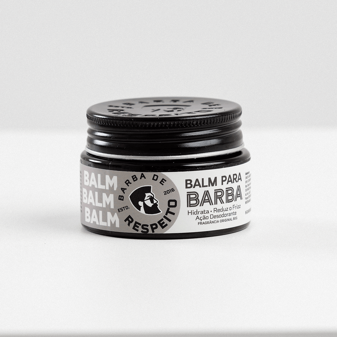 Kit Barba de Respeito - Limpeza - Hidratação e Crescimento da Barba.