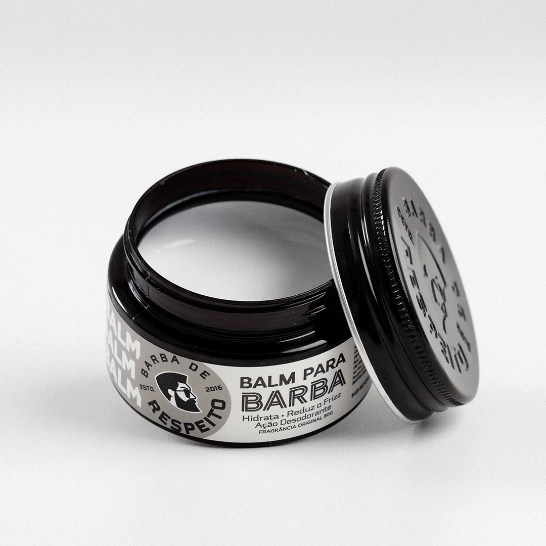 Kit Barba de Respeito - Limpeza - Hidratação e Crescimento da Barba.