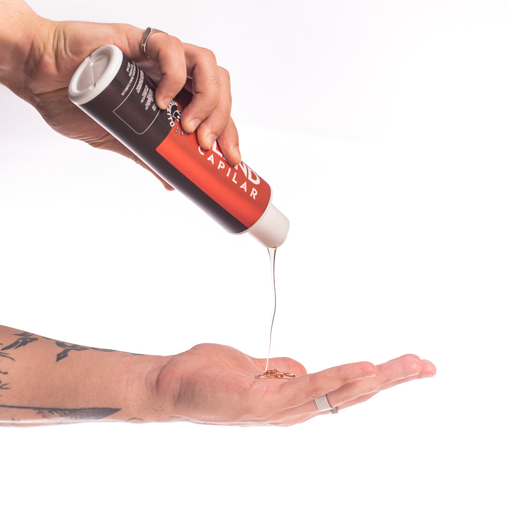 Blend Capilar - Tônico pró Crescimento + Shampoo Antiqueda - Barba de Respeito