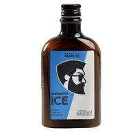 Shampoo Ice para Barba e Cabelo - 220ml - Premium - Barba de Respeito