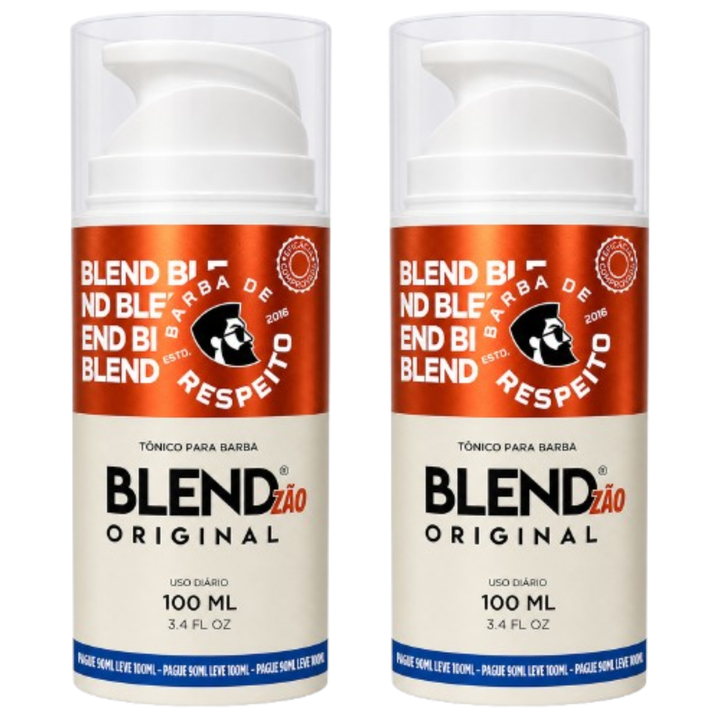 Blend Original® - Crescimento de Barba - 200 ML - 6 Meses de Tratamento + 20 Dias Grátis - Barba de Respeito