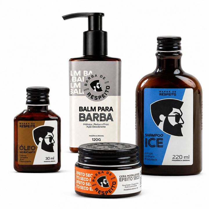 Kit Barbudo de Respeito