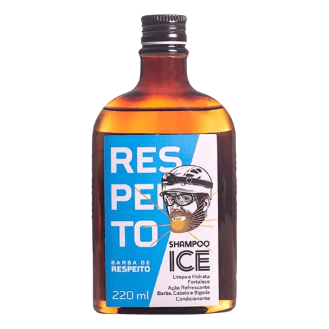 Kit 3 Blend Original +  Shampoo Ice 220 ML - Barba de Respeito