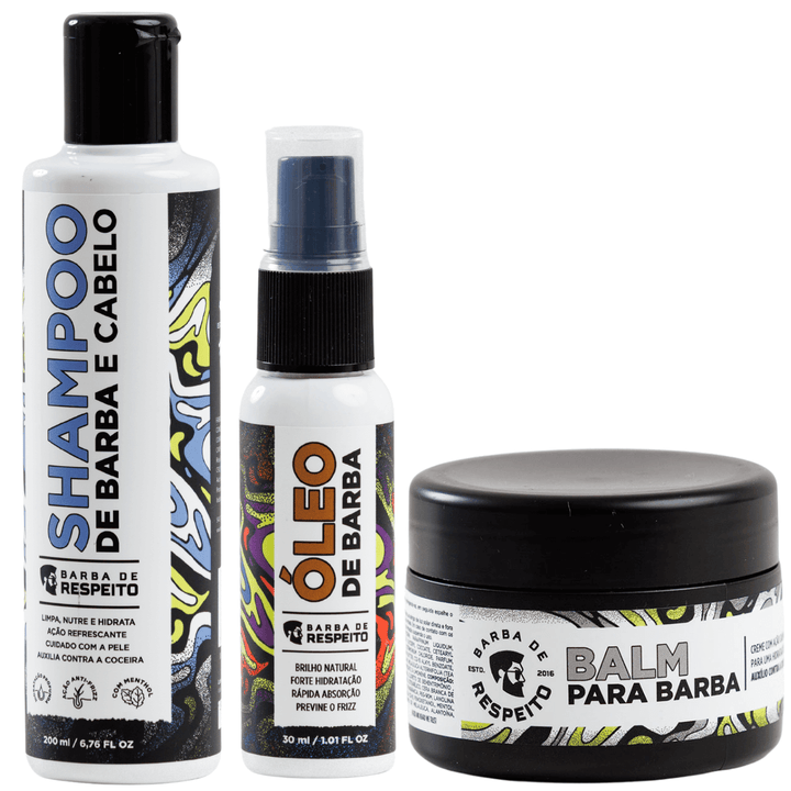 Kit Essencial do Barbudo Moderno