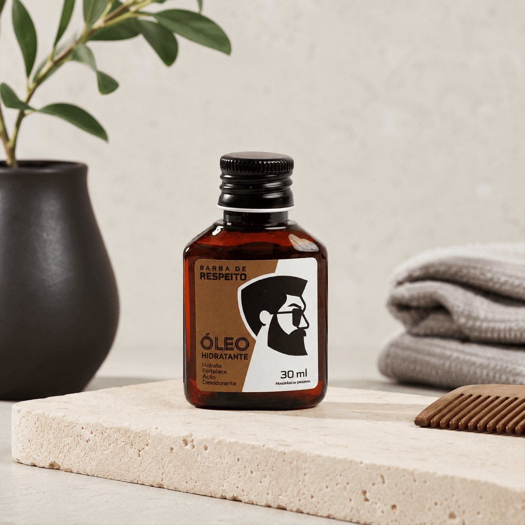 Óleo Hidratante para Barba - 30 ML - Premium - Barba de Respeito