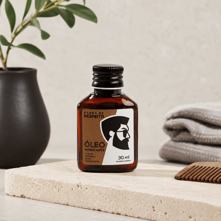 Óleo Hidratante para Barba - 30 ML - Premium - Barba de Respeito