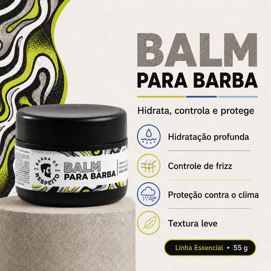 Kit Essencial do Barbudo Moderno