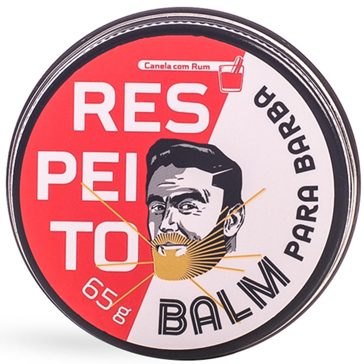 Balm Para Barba - Canela com Rum 65g - Barba De Respeito