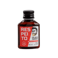 Óleo Hidratante para Barba - 30 ML -  Canela com Rum - Barba de Respeito