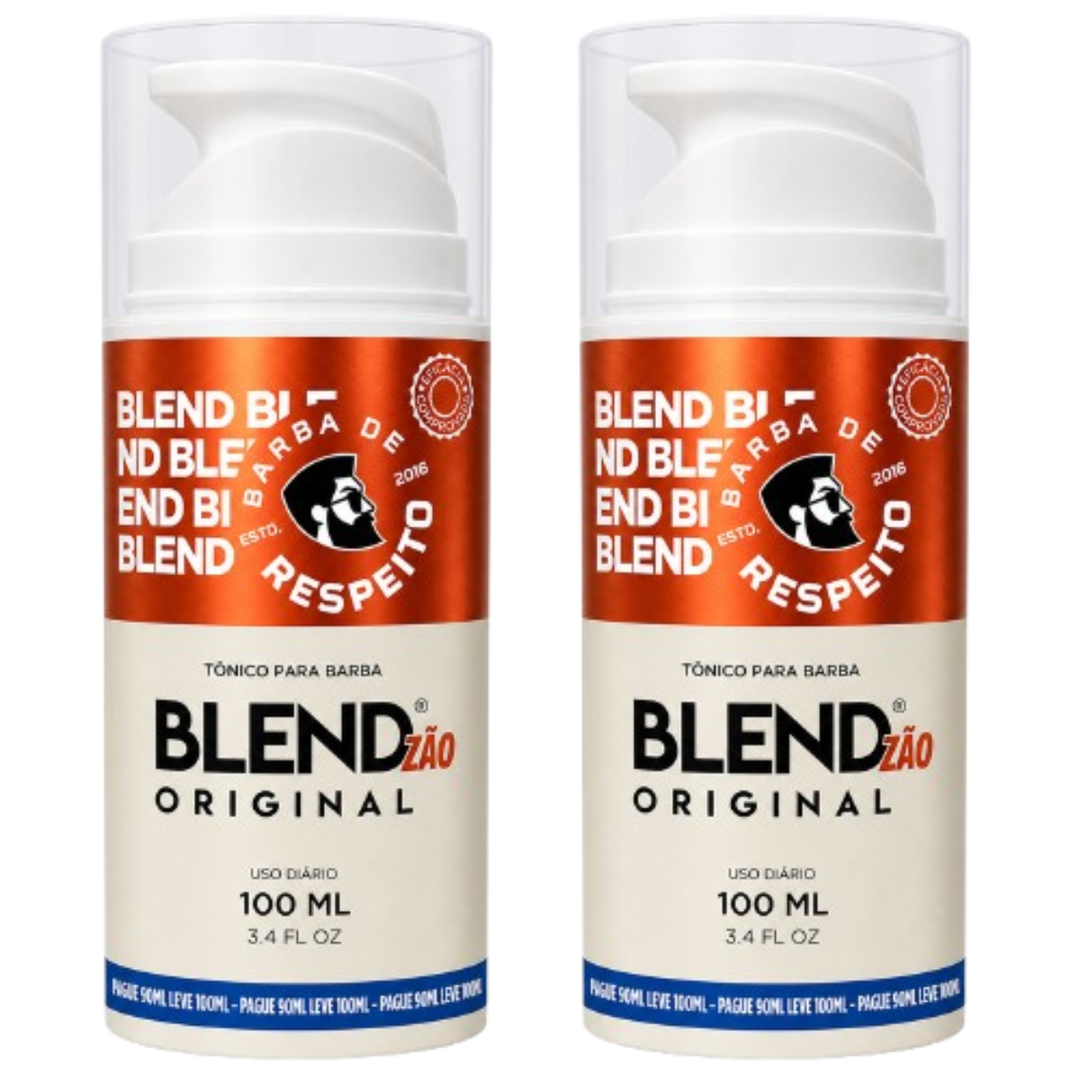 KIT Barba Longa - Barba de Respeito - 6 Meses de Tratamento + 1 Shampoo Ice 1 Litro