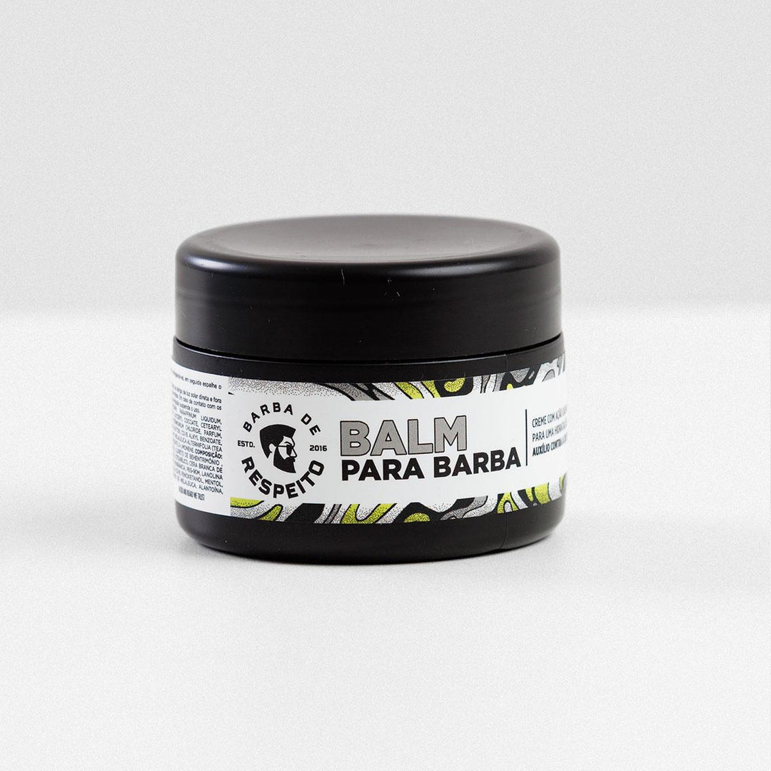 Kit Essencial do Barbudo Moderno - Shampoo 200ml + Óleo 30 ml + Balm 55g + Cera 55g