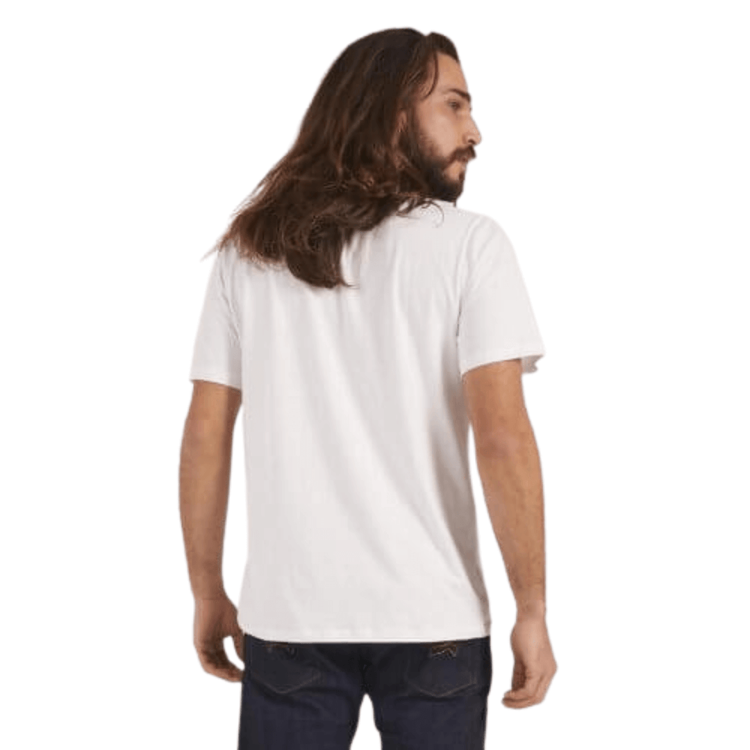 Camiseta Branca Oh My Beard - Barba de Respeito