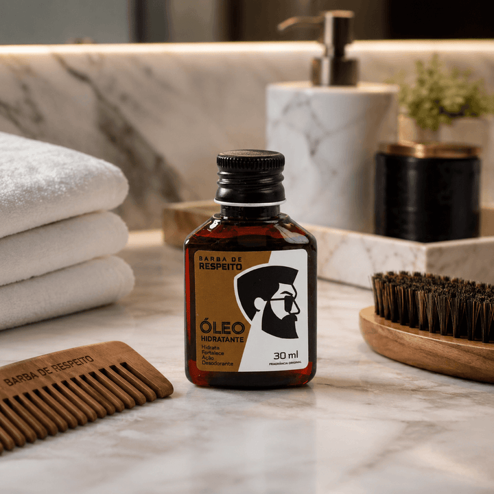 Óleo Hidratante para Barba - 30 ML - Premium - Barba de Respeito