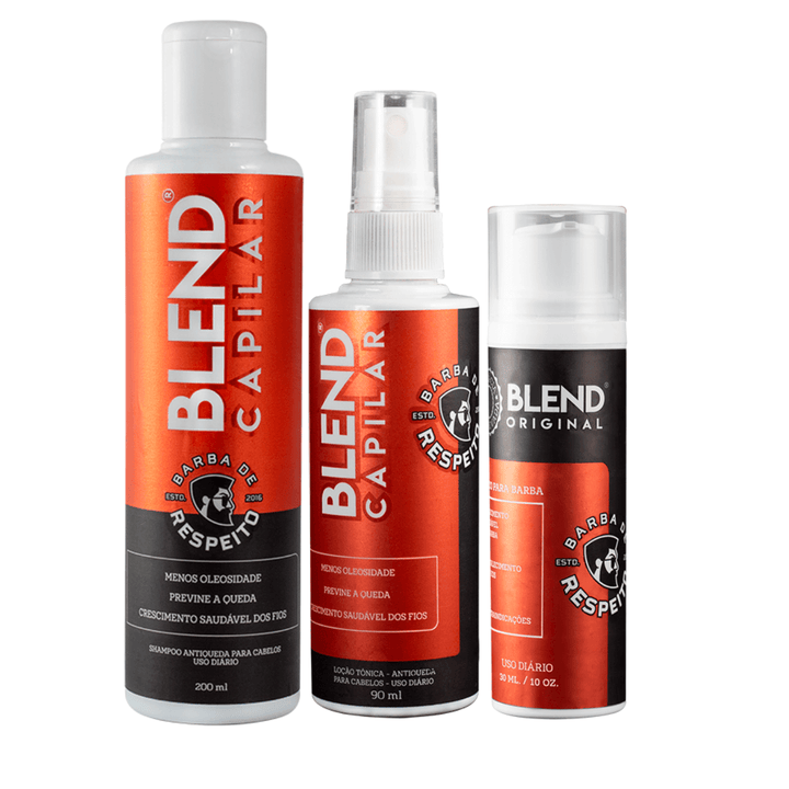 Kit Blend Capilar + Blend Original - Crescimento de Barba e Cabelos