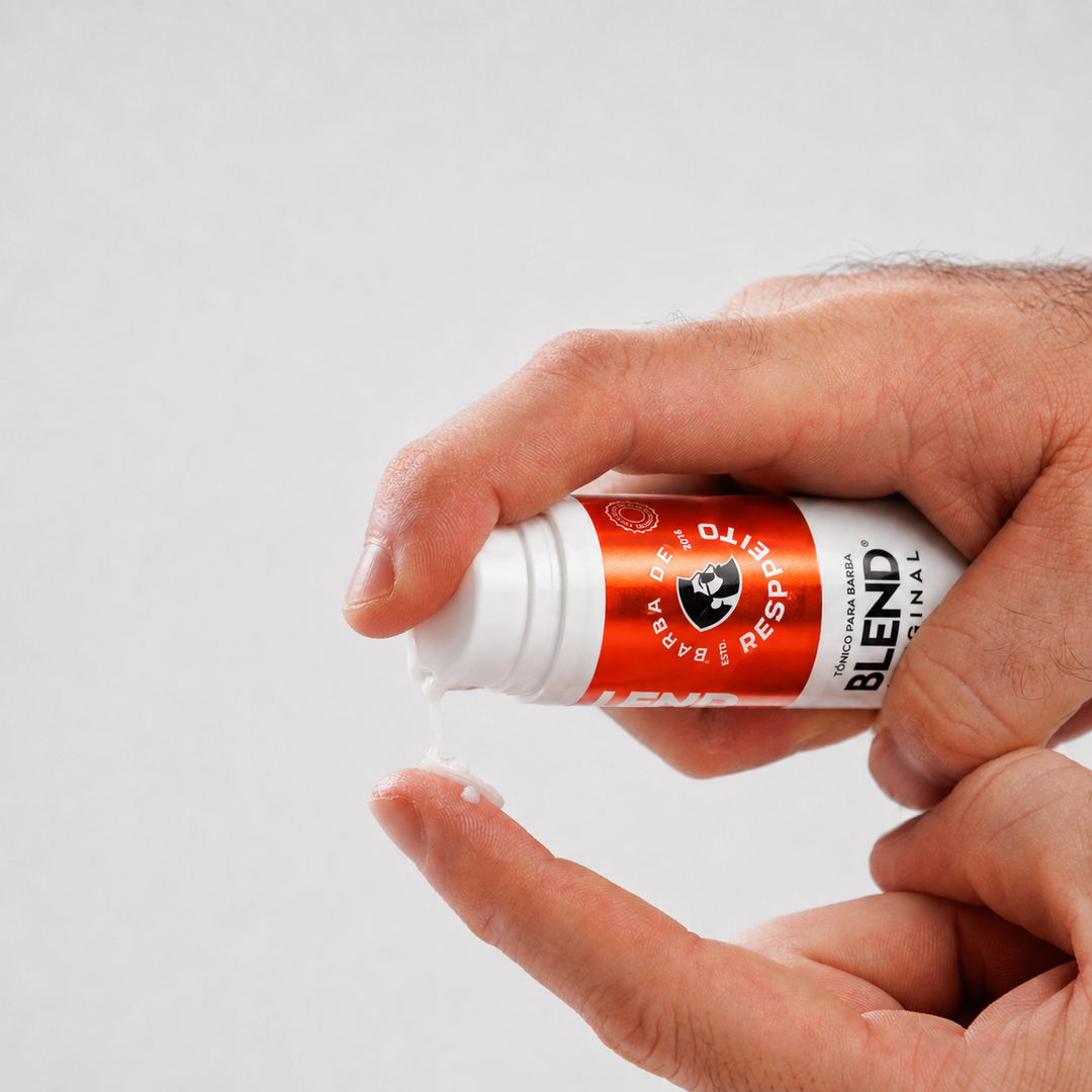 Blend Original® 30 ML para Crescimento de Barba - 1 Mês de Tratamento - Barba de Respeito