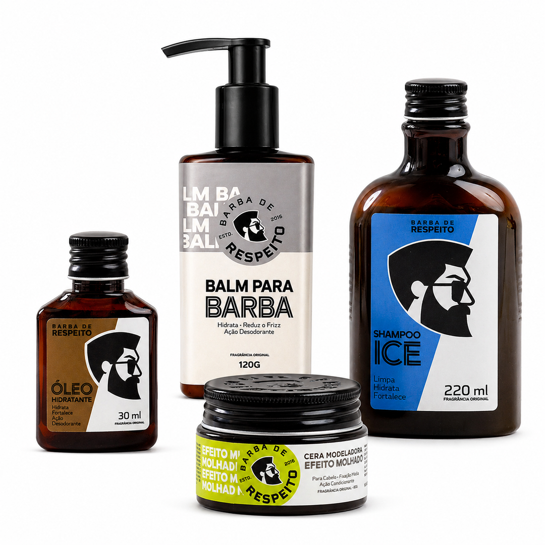 Kit Barbudo de Respeito