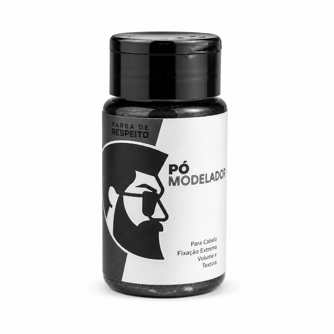 Pó Modelador Fixação Extrema - Premium - Barba de Respeito