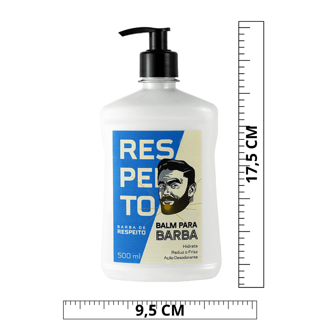 Balm para Hidratar Barba - Premium - Barba de Respeito