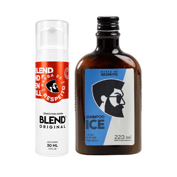 Blend Original 30 ml + Shampoo Refrescante Para Barba Ice 220 ml