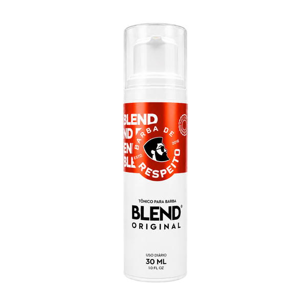 Blend Original® 30 ML para Crescimento de Barba - 1 Mês de Tratamento - Barba de Respeito