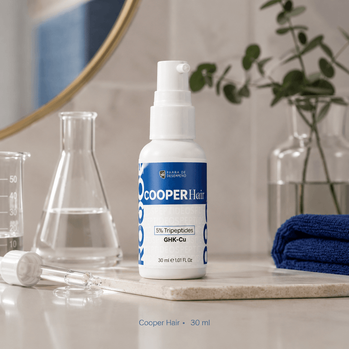 Cooper Hair – Tônico Capilar com Peptídeos 30 ML - Barba de Respeito