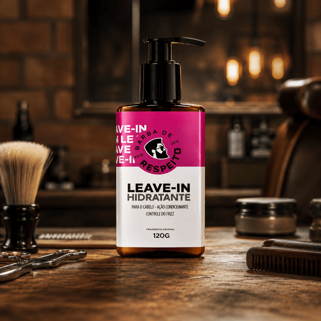 Leave-In Cera Modeladora Masculina Efeito Matte - 120 G - Barba de Respeito