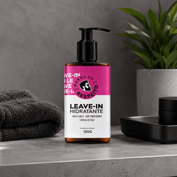 Leave-In Cera Modeladora Masculina Efeito Matte - 120 G - Barba de Respeito