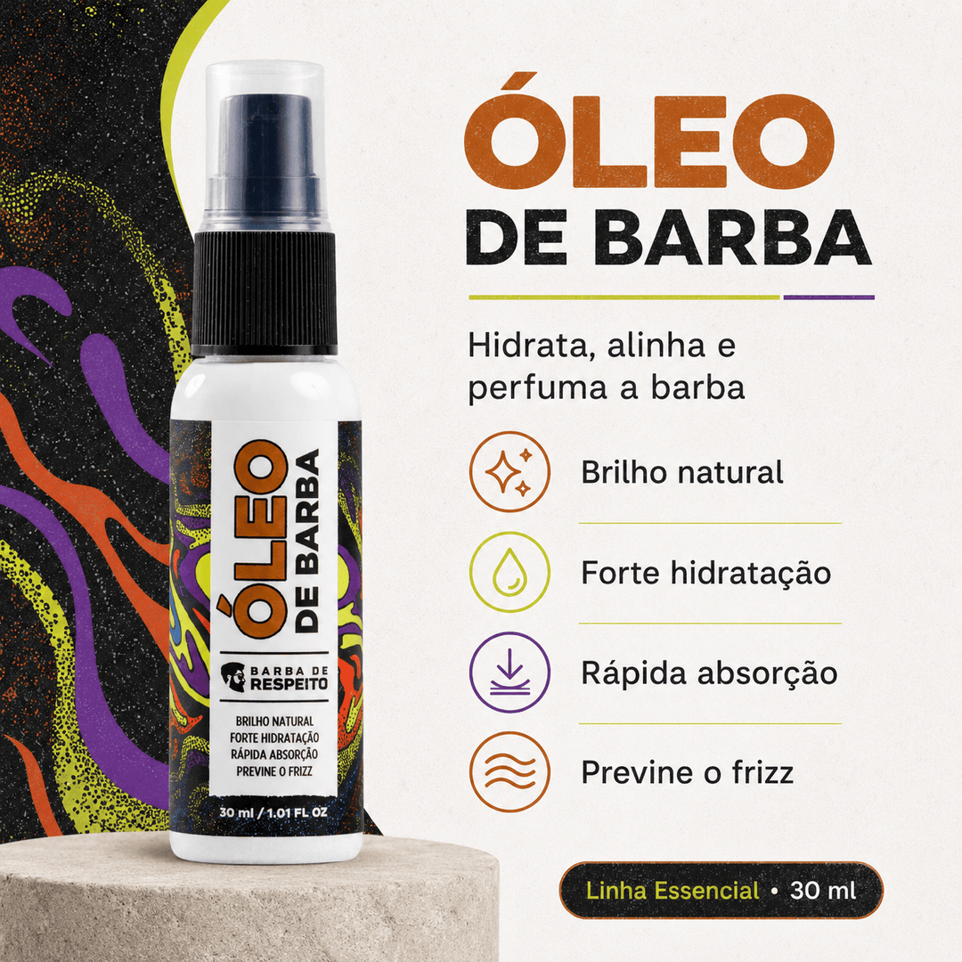 Kit Essencial do Barbudo Moderno